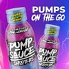 Pump Sauce Gusanos Goma Shooters Botellas Paquete Pre Entrenamiento Cafeína