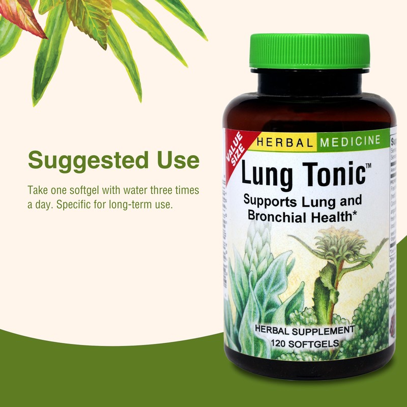 Herbs Etc. Lung Tonic - Lung Supplement for Bronchial Support