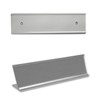 8" x 2" Nameplate Holder Wall/Door and Desktop Combo Set
