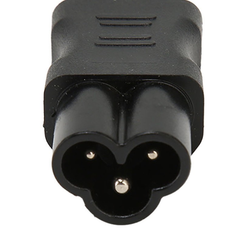 5 Pcs IEC320 C6 to IEC320 C5 Power Adapter Computer