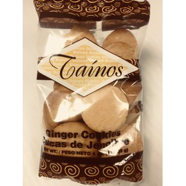 TAINOS Ginger Cookies - Puerto Rico's Best DULCES TIPICOS - 4 oz bag