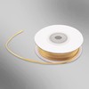 Gold Ribbon 3mm Double Satin Roll Satin Ribbon for Party