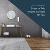 EZPULL EZ-SHOWER Wall Mount Body/Hair/Conditioner Trio Shower Dispenser for Bathroom/RV/Airbnb,