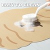 Tyrafry Cute Animals Bath Mat Quick Dry and Absorbent Microfiber,