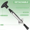 Newness Pineapple Corer with Knife, [Upgraded, Electric & Manual] Stainless