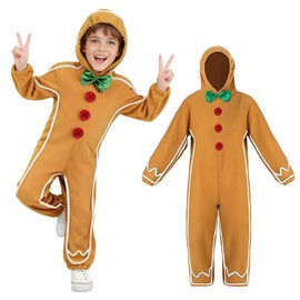 [Yi-gog] Kigurumi Christmas Costume, Boys and Girls, Children, Cosplay, Halloween Costume, Christmas Party, Disguise, Kids Clothes, Photo Taking, Cute, Unisex (7 to 9 Years)