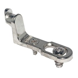 Hettich Back Panel Connectors RV 1, Set of 8 Wall Thickness 5 mm Die-Cast Nickel-Plated, 62445