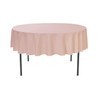 YOUR CHAIR COVERS - 70 Inch Round Premium Polyester Tablecloth