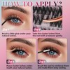 Mayhug False Eyelashes 144pcs Personal Use 3D Effect Eyelash Extensions