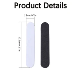 Hat Inserts to Make Smaller, 12 PCS Hat Size Reducers, Felt Cap Size Reducer Tape for Hats Caps Sweatband, Black and White Hat Sizing Tape Hat Size Reducer for Hats Caps Sweatband