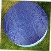 Kisangel Pool Cover Garden Inflatable Pool Safety Protective Cap Weatherproof