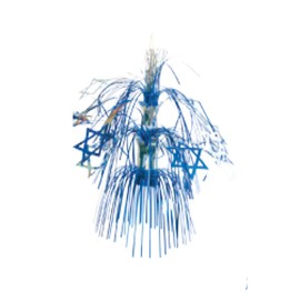 Star of David (Magen David) Foil Chandelier Sukkah Decoration