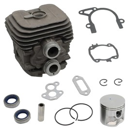 Nakkaa 50mm Cylinder Piston Assembly 4238 020 1202 Compatible with Stihl TS410 TS420 TS 410 420 Cut-Off Saw