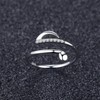 VIKI LYNN Music Note Ring for Women Girls 925 Sterling