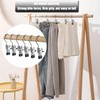 Pack of 20 Portable Laundry Hooks, 360° Rotating Boot Hanger,