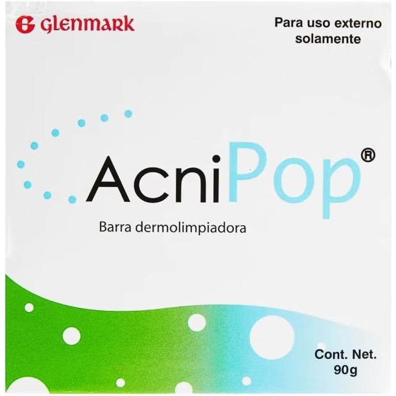 Dermolimpiador Barra Acnipop 27702 – 90 g de limpieza suave