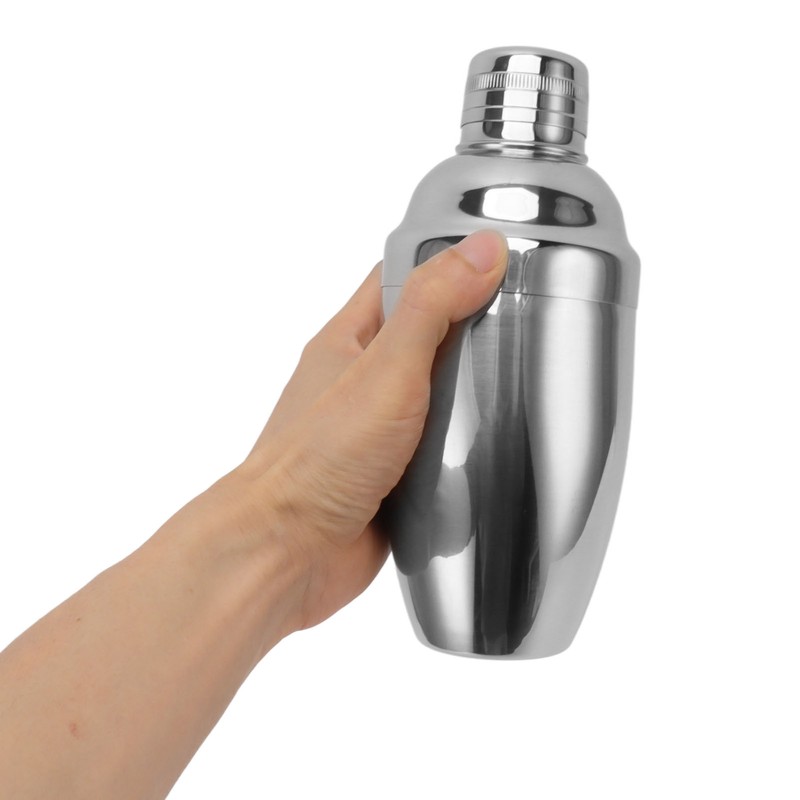 Bar Cocktail Shaker Stainless Steel Rust Proof Kitchen Bartender Mixed