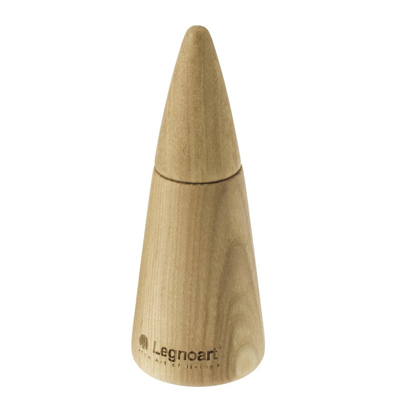 Legnoart Thermo Ashwood Coppia Pepper and Salt Mill Set with