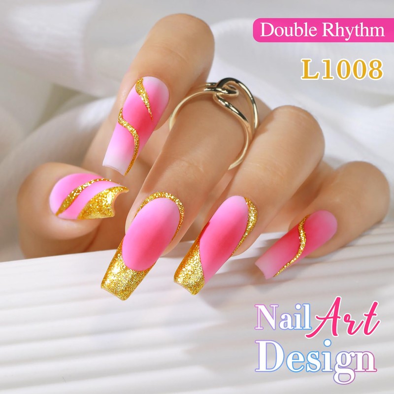 Double Rhythm 15 Ml Metallic Gel Liner Nail Art Gel