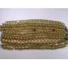 12 Strands 15" Assorted Shapes and Sizes Yellow-Green Resin Beads