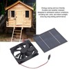 Solar Panel Fan Kit 20W IP65 Waterproof for Outside Small