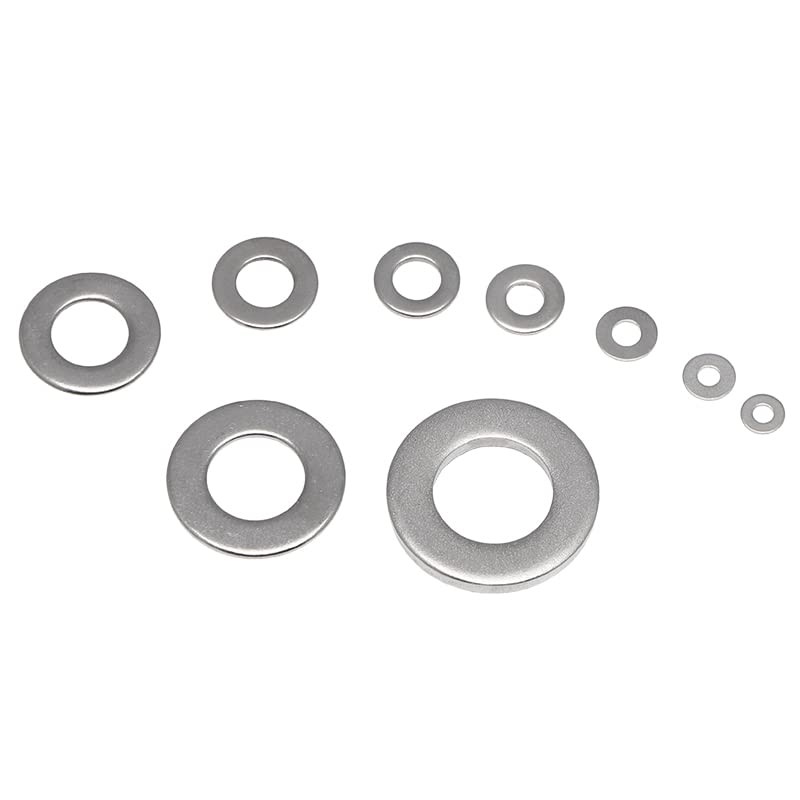 Michass 720 Piece Washer Set, Stainless Steel, Flat Washers, Locking