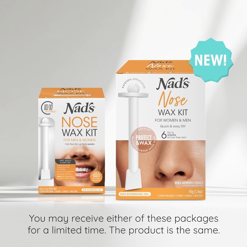 Nad's Nose Wax Kit for Men & Women - Waxing