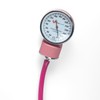 VitalCare | Baumanómetro Aneroide Manual (Rosa) | Brazalete Amplio (22-45