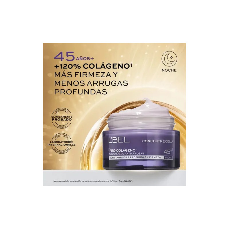 L'bel Kit Crema Día Y Noche Antiarrugas Concentré Cell 45+