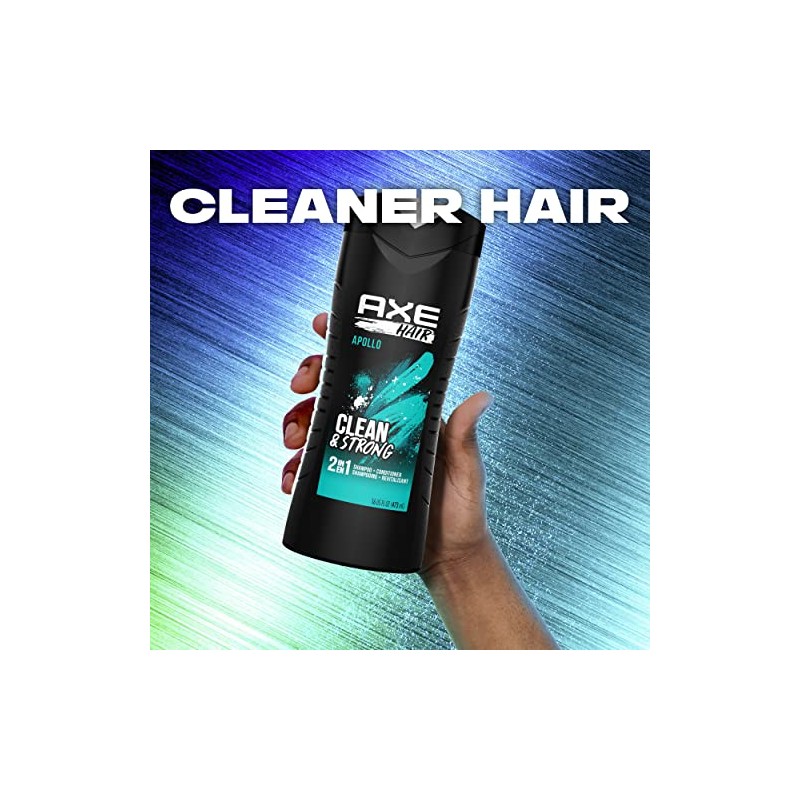 AXE Champú 2 In 1 Apollo, color, 1 count, pack