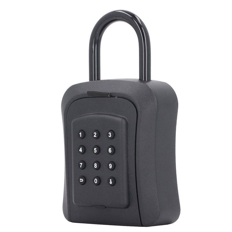 Key Lock Box Six Digit Password Wall Mounted Combination Keyboard