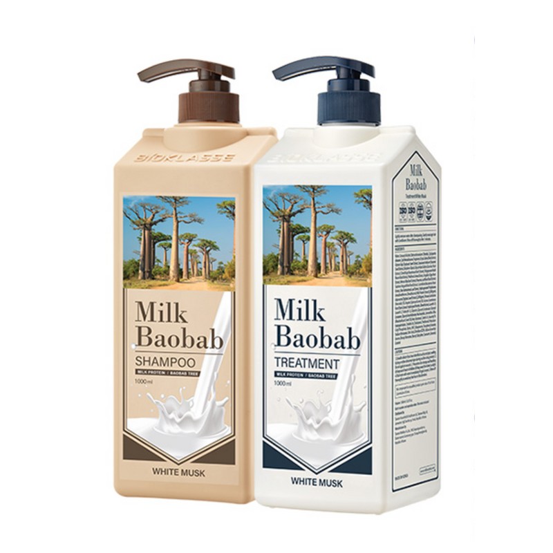 Milk Baobab Hair Treatment White Musk Scent, 1L, 1 Piece