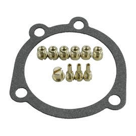 Carburetor Carb Jet Kit CV40 Main Jet - Slow/Pilot Jet With Gasket Replacement for #180 185 190 195 42 45 48 Fit For Harley Davidson Sportster XL883 XL1200 CV 40MM
