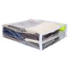 Clear Vinyl Zippered Storage Bags 20 x 23 x 6