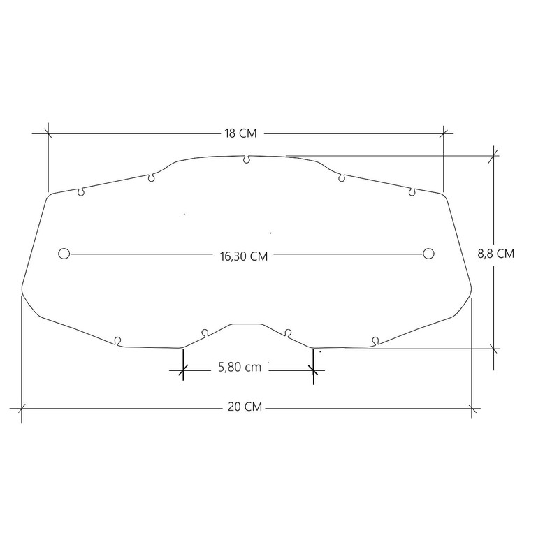 Seecle SE-41S262-HZ Lens Clear Compatible for Glasses/Mask 100% RACECRAFT 2