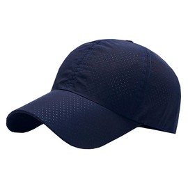 LEX STANDARD CH015 Men's Cap, Mesh, Solid, Ultra Lightweight, Quick Drying, Sports, Outdoor