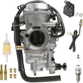 YJGZSVK Carburetor Fit For HONDA TRX500FE FOREMAN 500 4X4 2005-2009 2011 HONDA TRX500FM FOREMAN 500 4X4 2005-2009 2011 Replaces Part Number 16100-HP0-A01 16100-HP0-A02 16100-HP0-A03