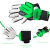 ASHDNSZD Guantes de Portero de Fútbol para Niños y Jóvenes