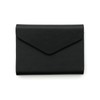 Double Flap Cardholder Black