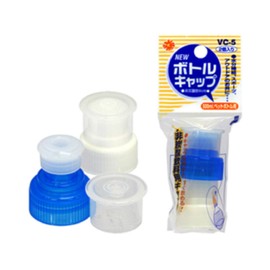 Mode Dela Casa Bottle Cap for Outdoor Sports Drinks, 16.9 fl oz (500 ml), Set of 2, One-Touch Drinking Plastic Bottles, Non-Carbonated, Polypropylene