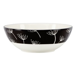 Lenox Around the Table Wish - Cuenco multiusos, color negro