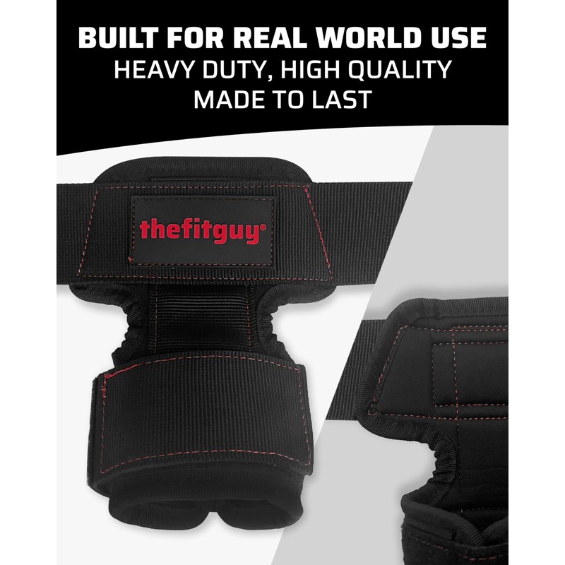 THEFITGUY Quads Stretch Strap with Ankle Support – Deep Quadriceps
