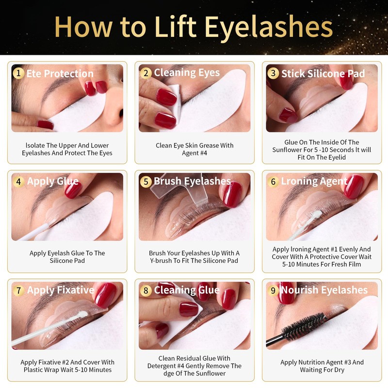 DONG RHYME Lash Lift Kit - Plant Extract Eyelash Perm