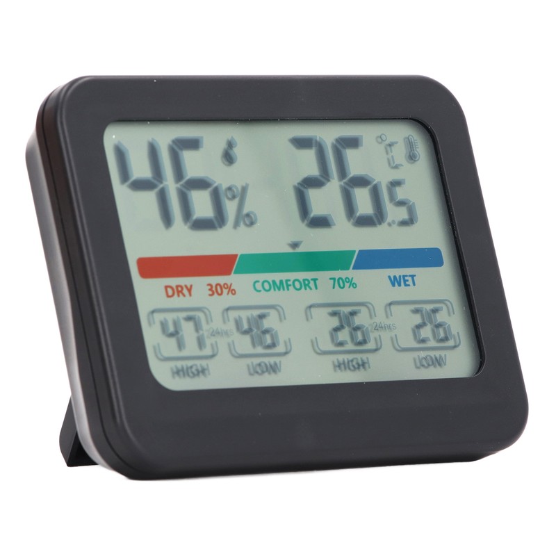 Digital Hygrometer Thermometer LCD Display Electronic Temperature and Humidity Monitor