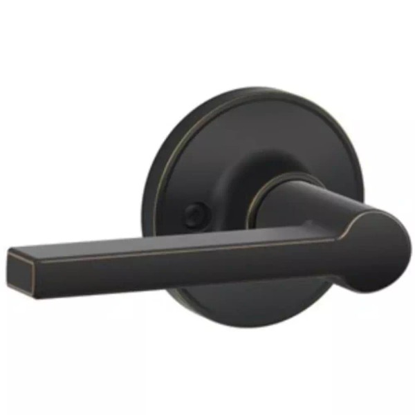 N/A Schlage, J170-SOL-716 Solstice, Single, Dummy Lever, Aged Bronze, J-Series