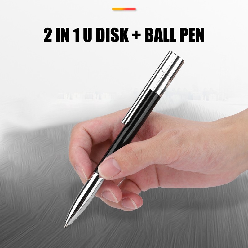 Ultra Fine 2 In 1 U Disk+Ball Pen USB2.0 Flash