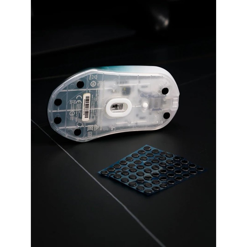 KIBU Gear Replacement Mouse Soles, High-Capacity, High-Purity UPE, Round Edge
