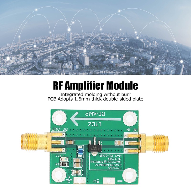 50M‑6000Mhz SBB5089 RF Power Amplifier Module 20dB Gain RF Amplifiers