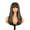 Unbranded Wig - Human Hair Blend - Long Straight Layered