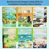 Toddler Puzzles Ages 3-5 -2PK Magnetic Puzzle Book with Animals